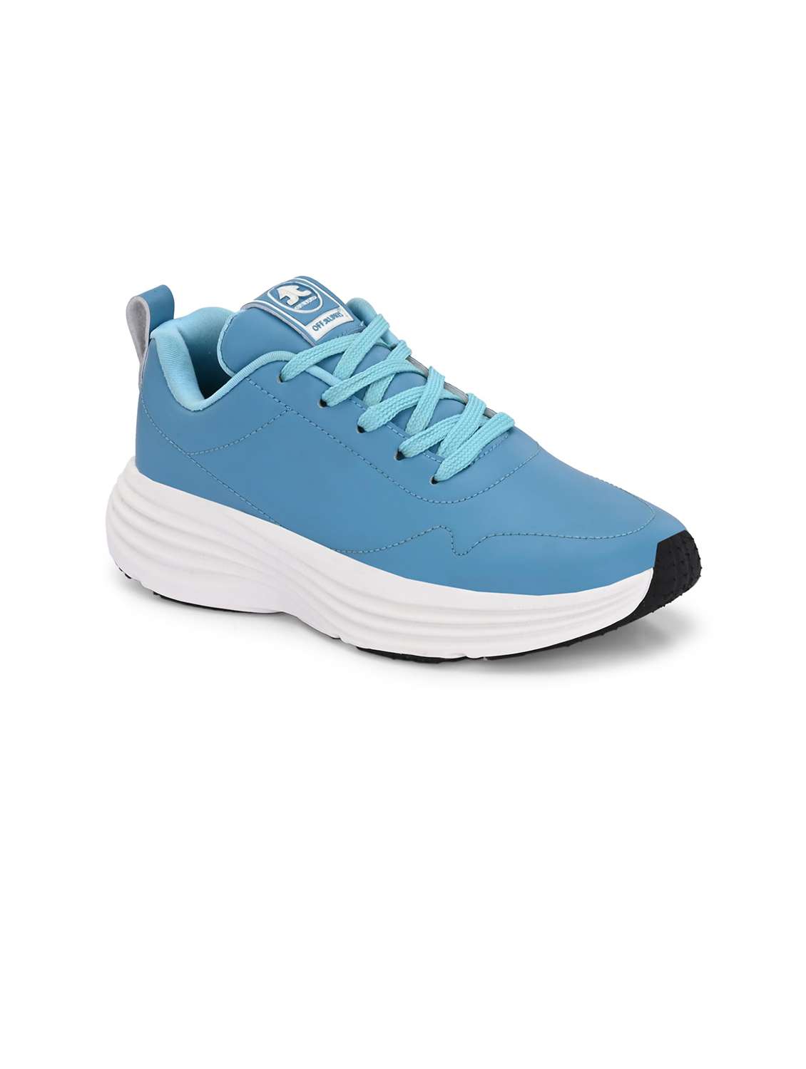Women Solid Lace Up Sports Shoes - 22581429 -  Standard Image - 1