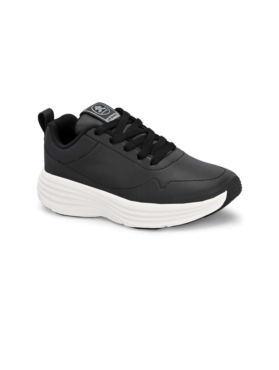 Women Solid Lace Up Sports Shoes - 22581430 -  Standard Image - 1
