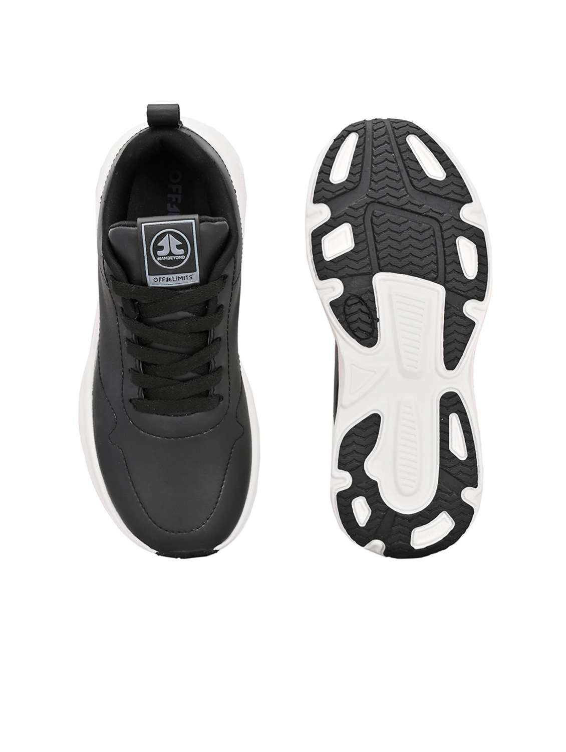 Women Solid Lace Up Sports Shoes - 22581430 -  Standard Image - 4