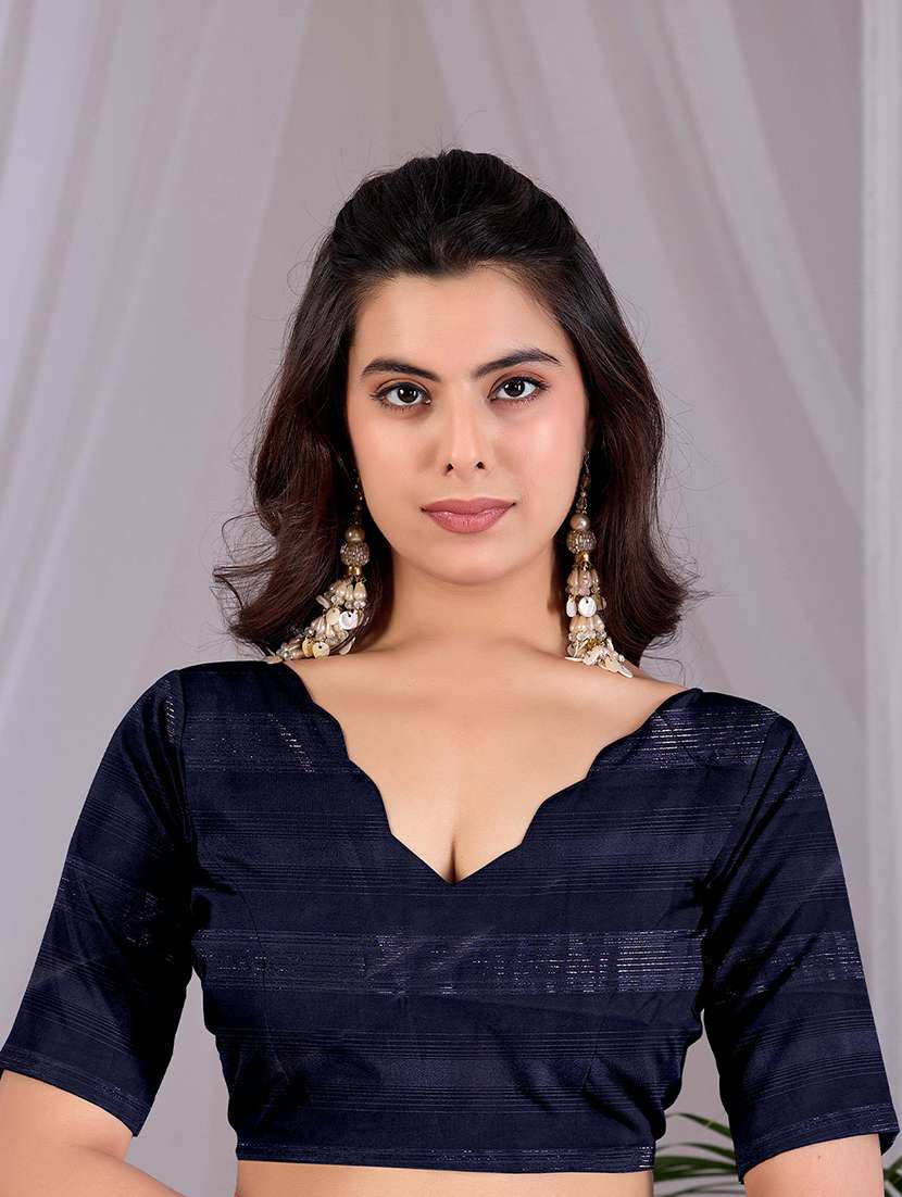 women printed casual wear saree with blouse - 22581440 -  Standard Image - 4