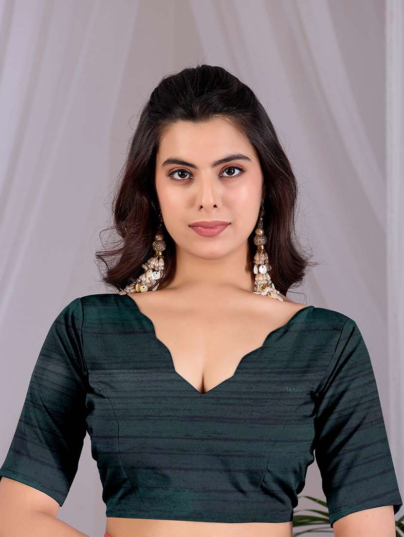 women printed casual wear saree with blouse - 22581451 -  Standard Image - 4