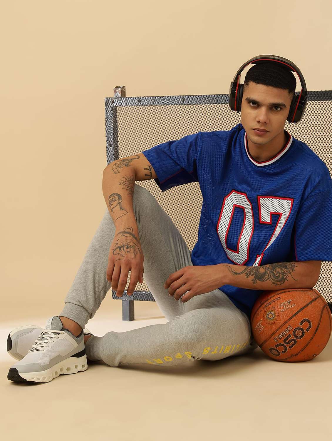 men printed short sleeves oversized t-shirt - 22581784 -  Standard Image - 4
