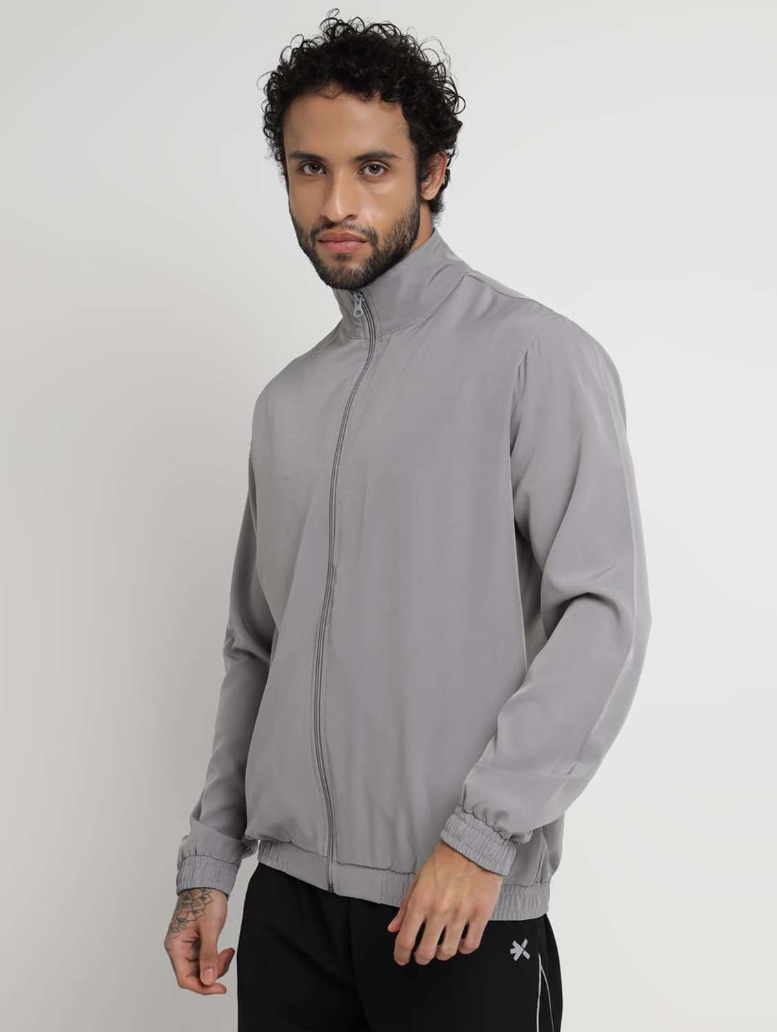men solid long sleeves regular fit jacket - 22581786 -  Standard Image - 1