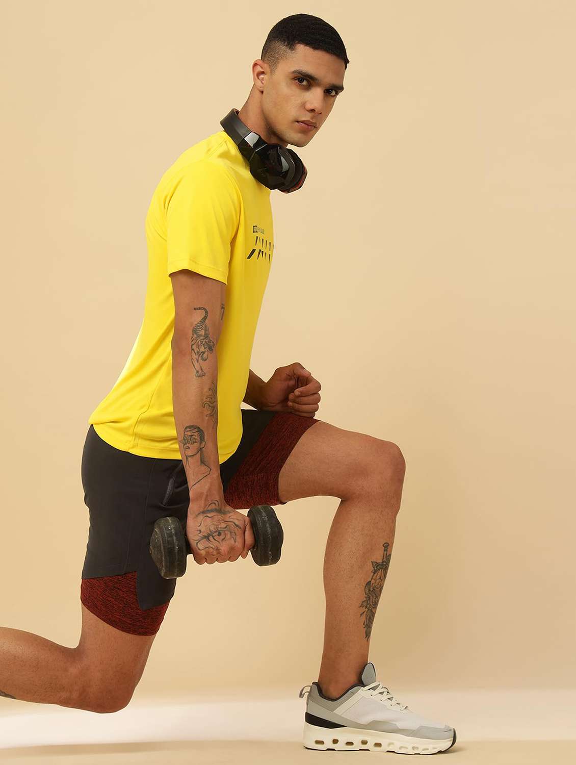 Men Printed Short Sleeves Regular Fit T-shirt - 22581800 -  Standard Image - 4