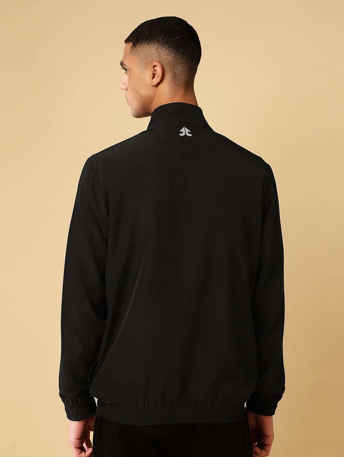 men logo printed long sleeves regular fit jacket - 22581814 -  Standard Image - 4