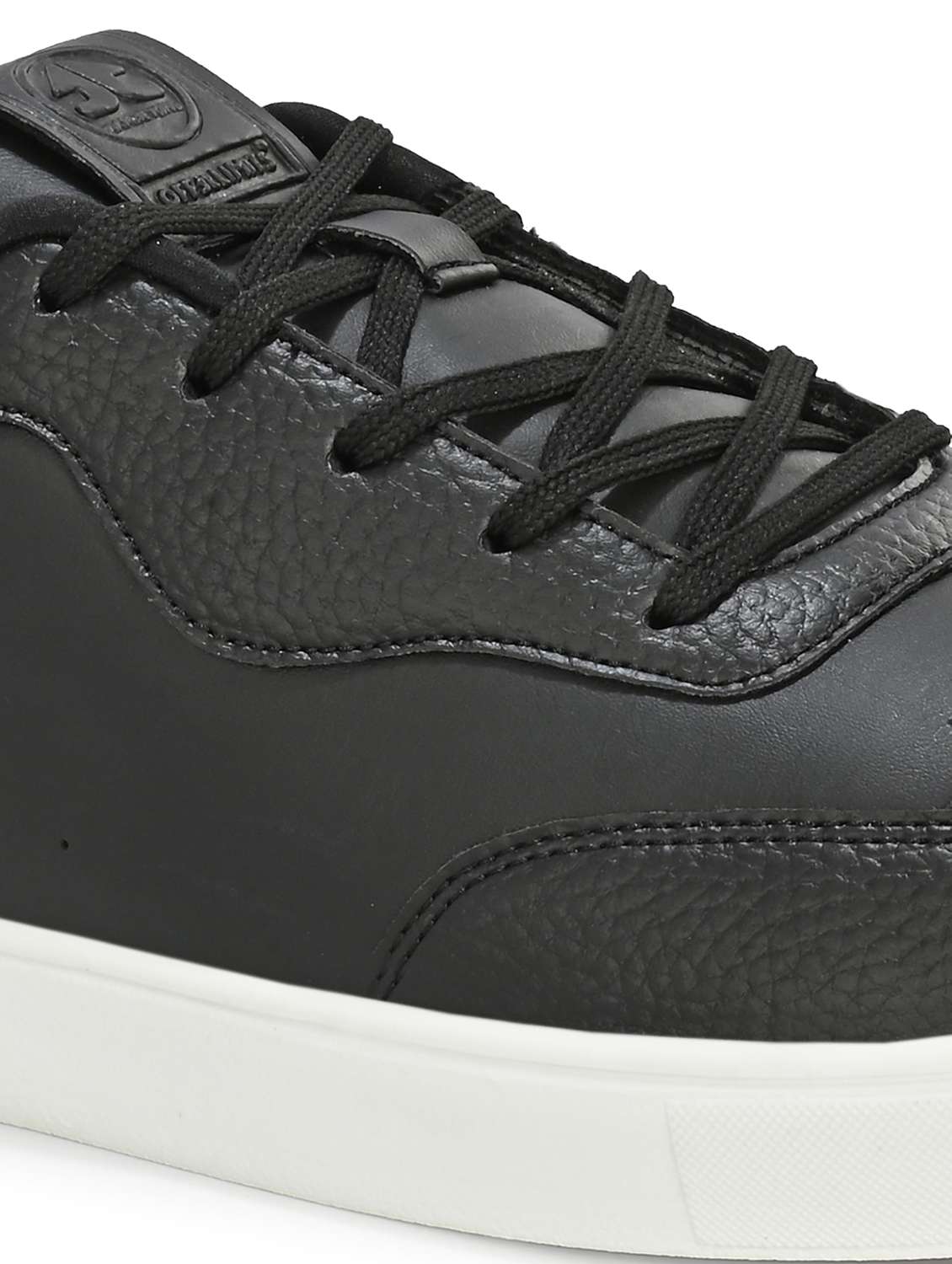 men solid lace up sneaker - 22581846 -  Standard Image - 4