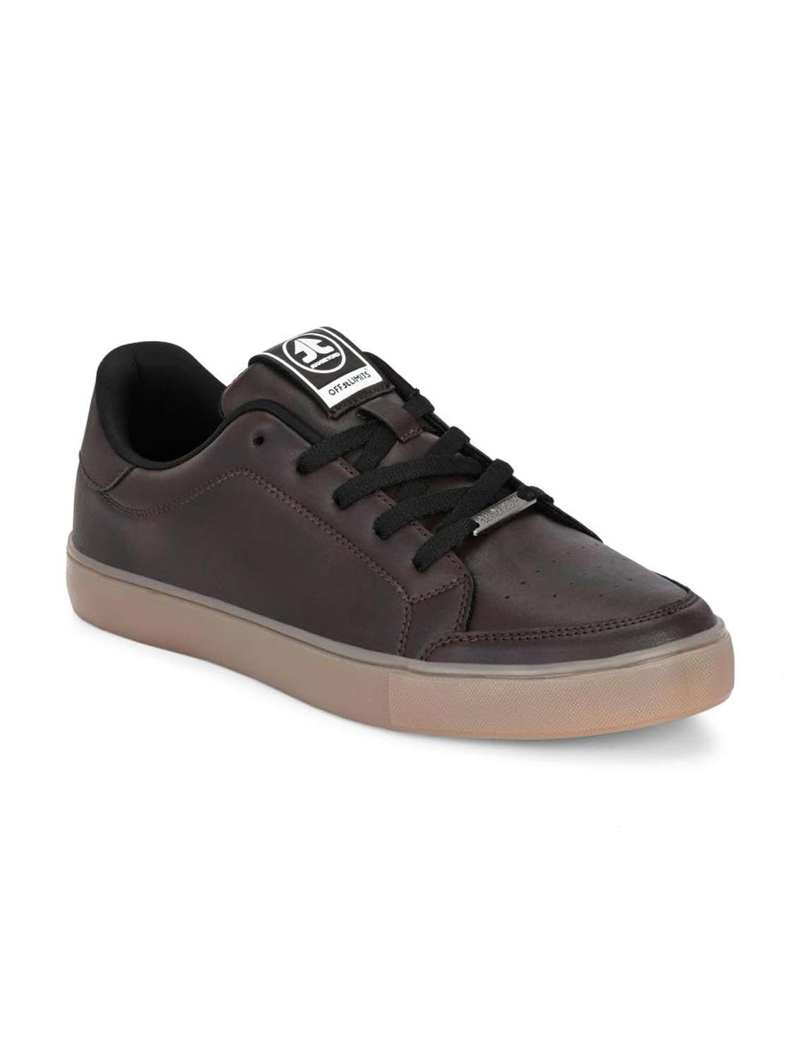 Men Solid Lace Up Sneaker - 22581850 -  Standard Image - 1