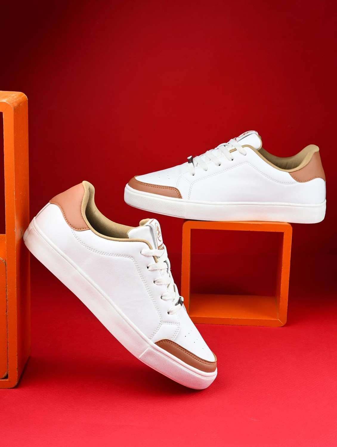men colourblocked lace up sneaker - 22581851 -  Standard Image - 1