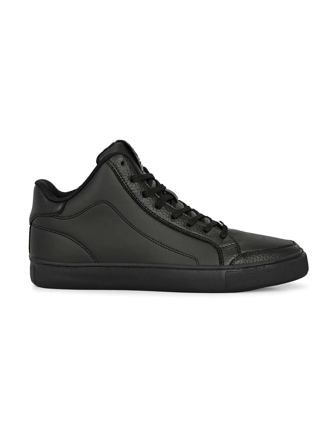 men solid lace up sneaker - 22581855 -  Standard Image - 4