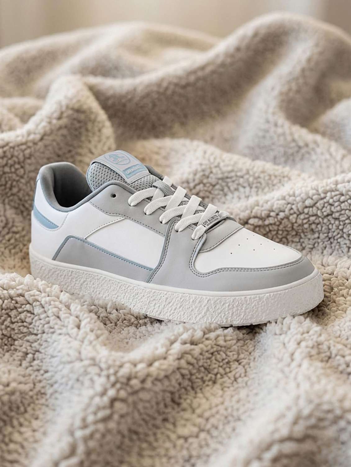 men colourblocked lace up sneaker - 22581862 -  Standard Image - 1