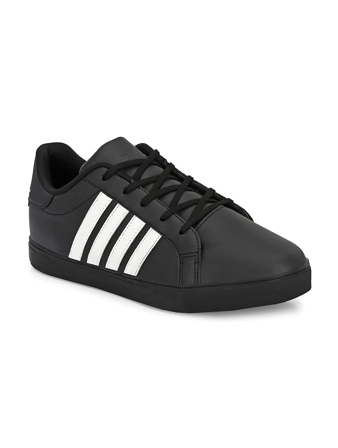 men striped lace up sneaker - 22581940 -  Standard Image - 1
