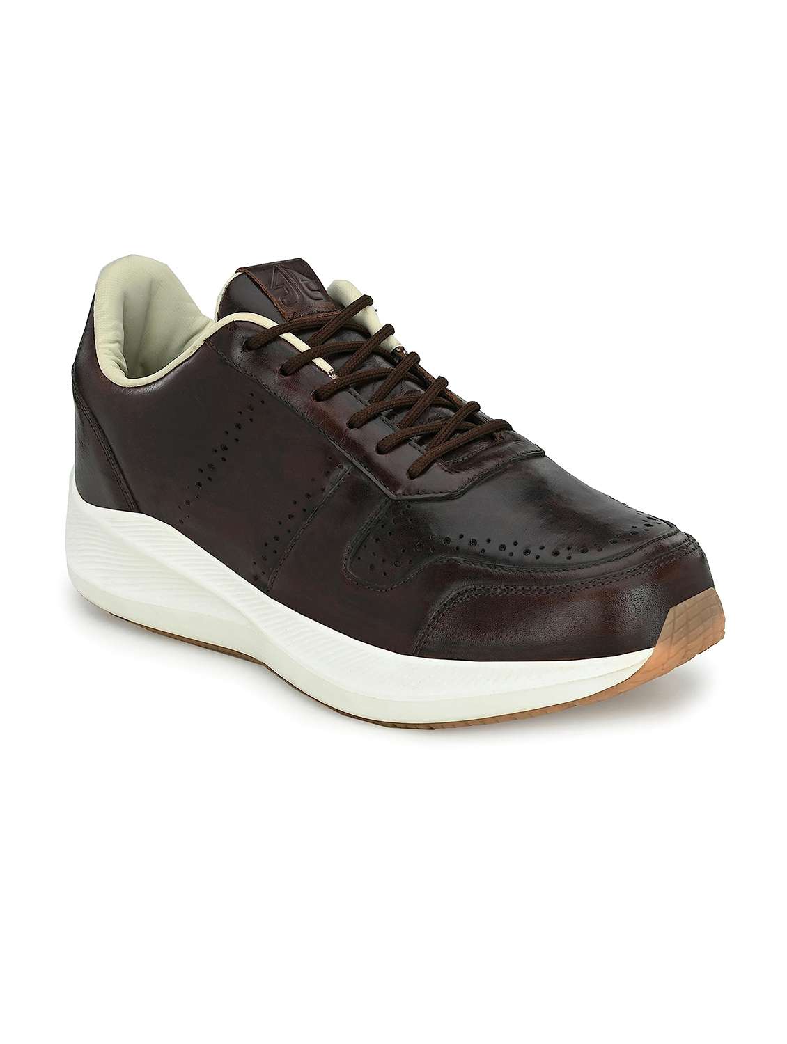 Men Textured Lace Up Sneaker - 22581974 -  Standard Image - 1