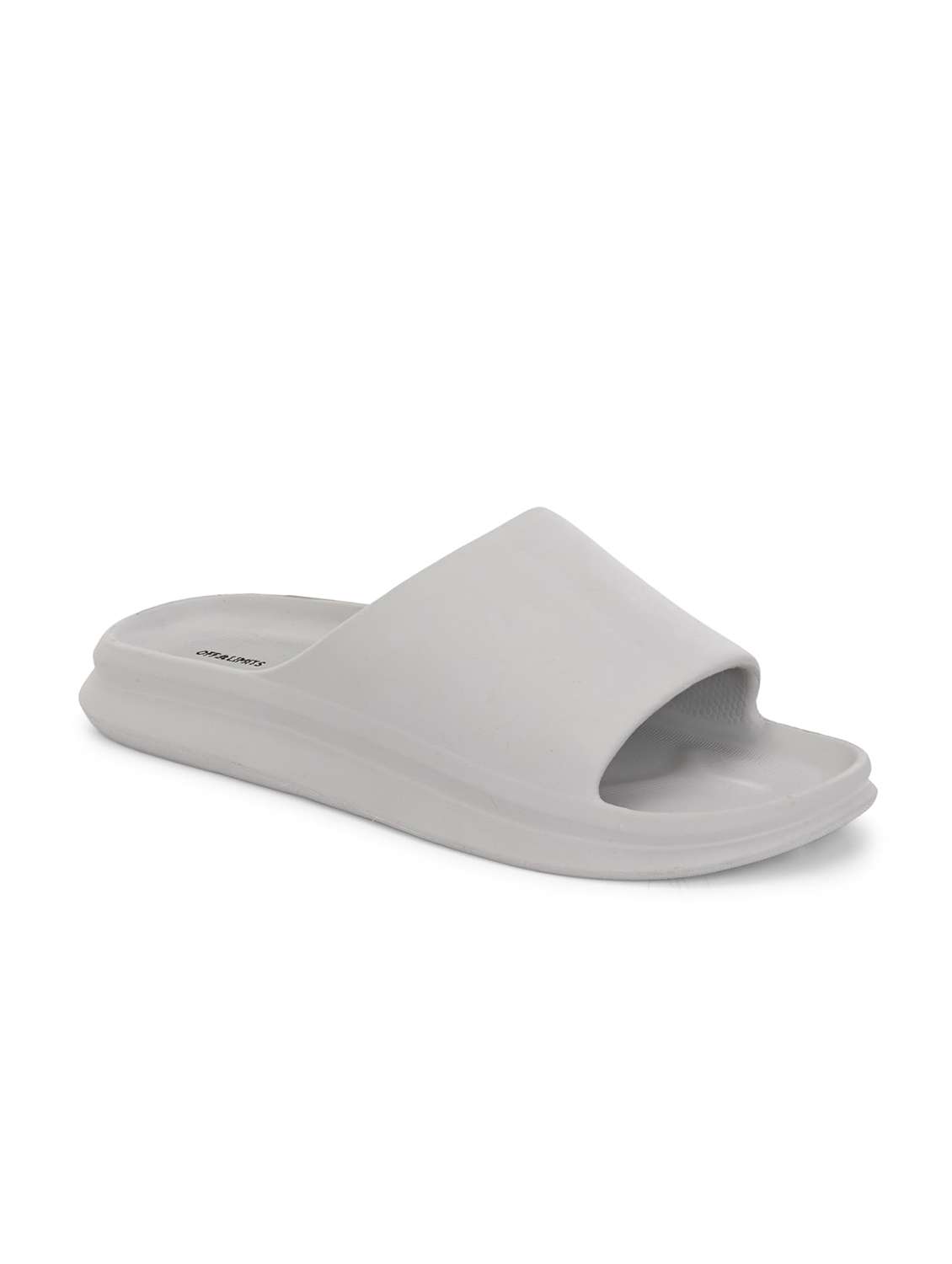 men solid slip on slider - 22581984 -  Standard Image - 1