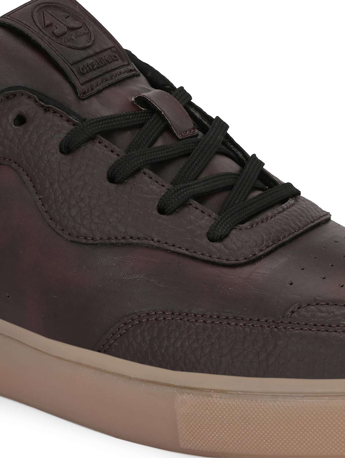 men textured lace up sneaker - 22582018 -  Standard Image - 4