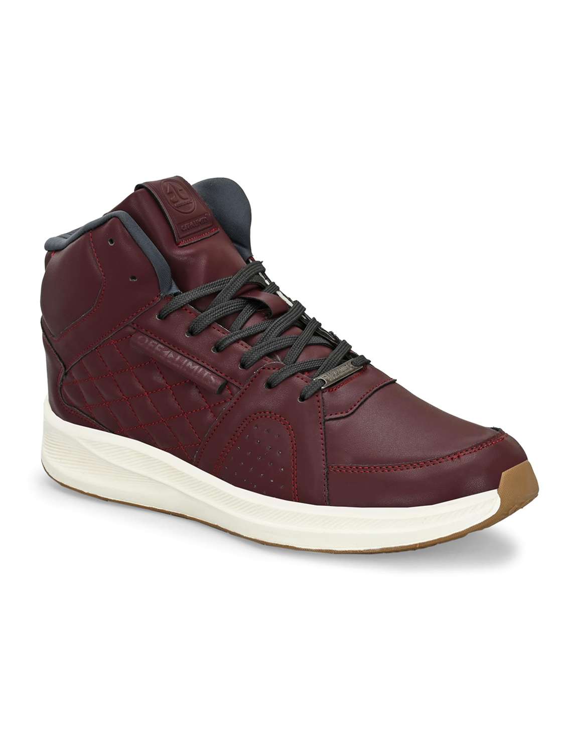 men textured lace up sneaker - 22582032 -  Standard Image - 1