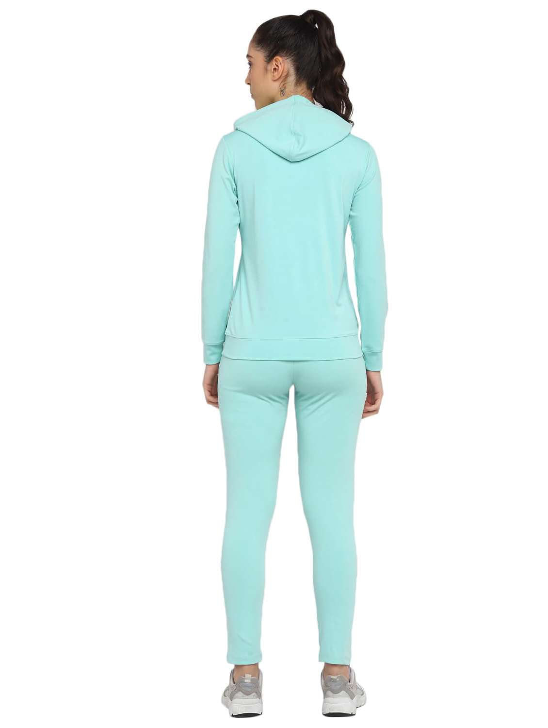 women solid long sleeves active wear set - 22582141 -  Standard Image - 4