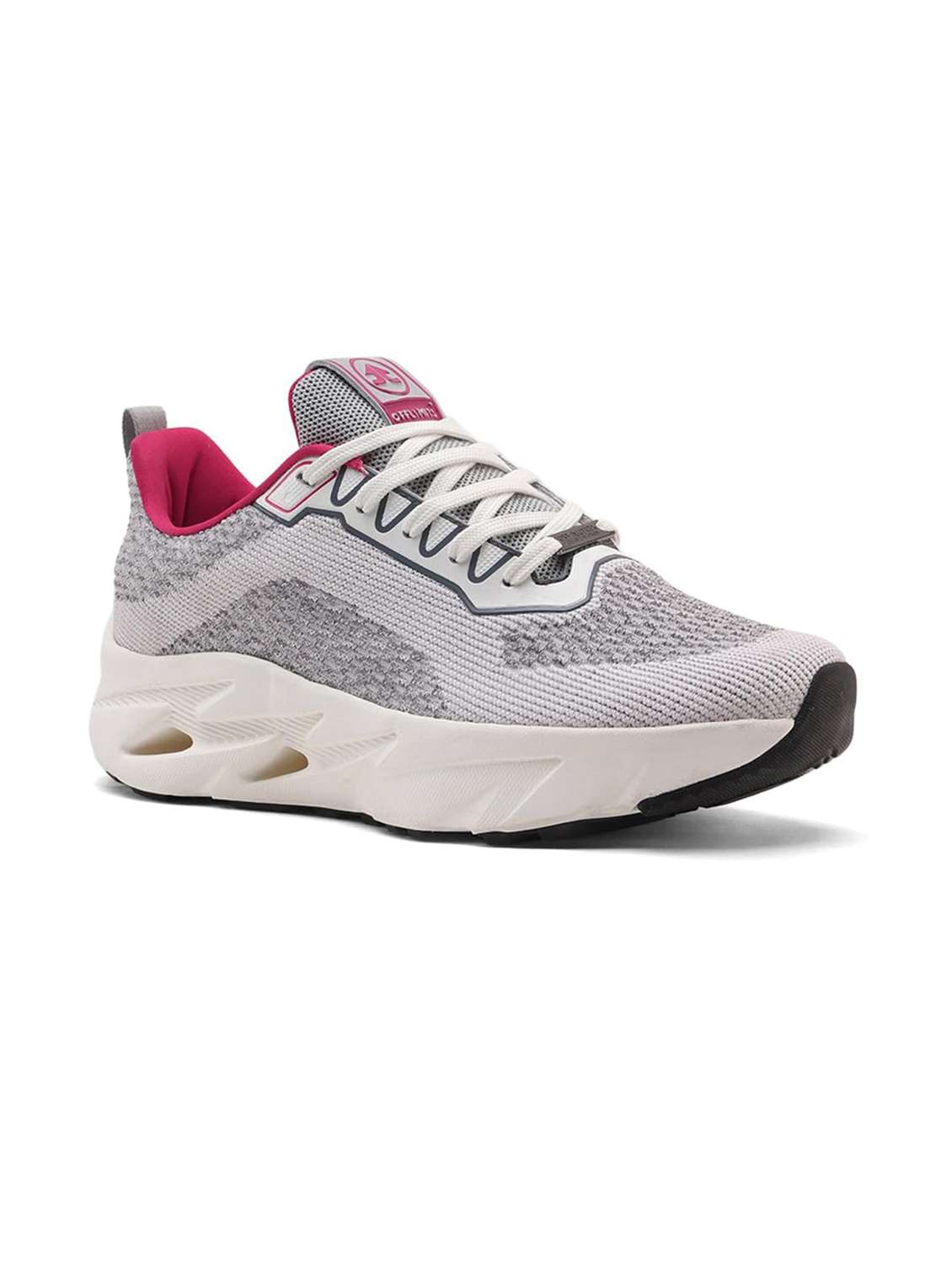 Women Textured Lace Up Sports Shoes - 22582167 -  Standard Image - 1