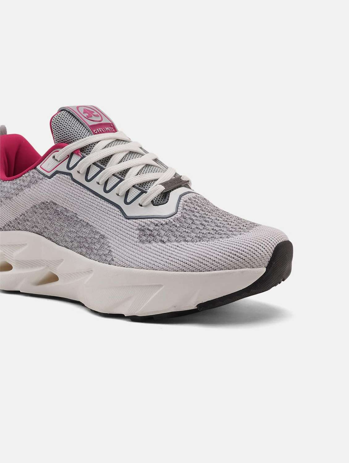 Women Textured Lace Up Sports Shoes - 22582167 -  Standard Image - 4