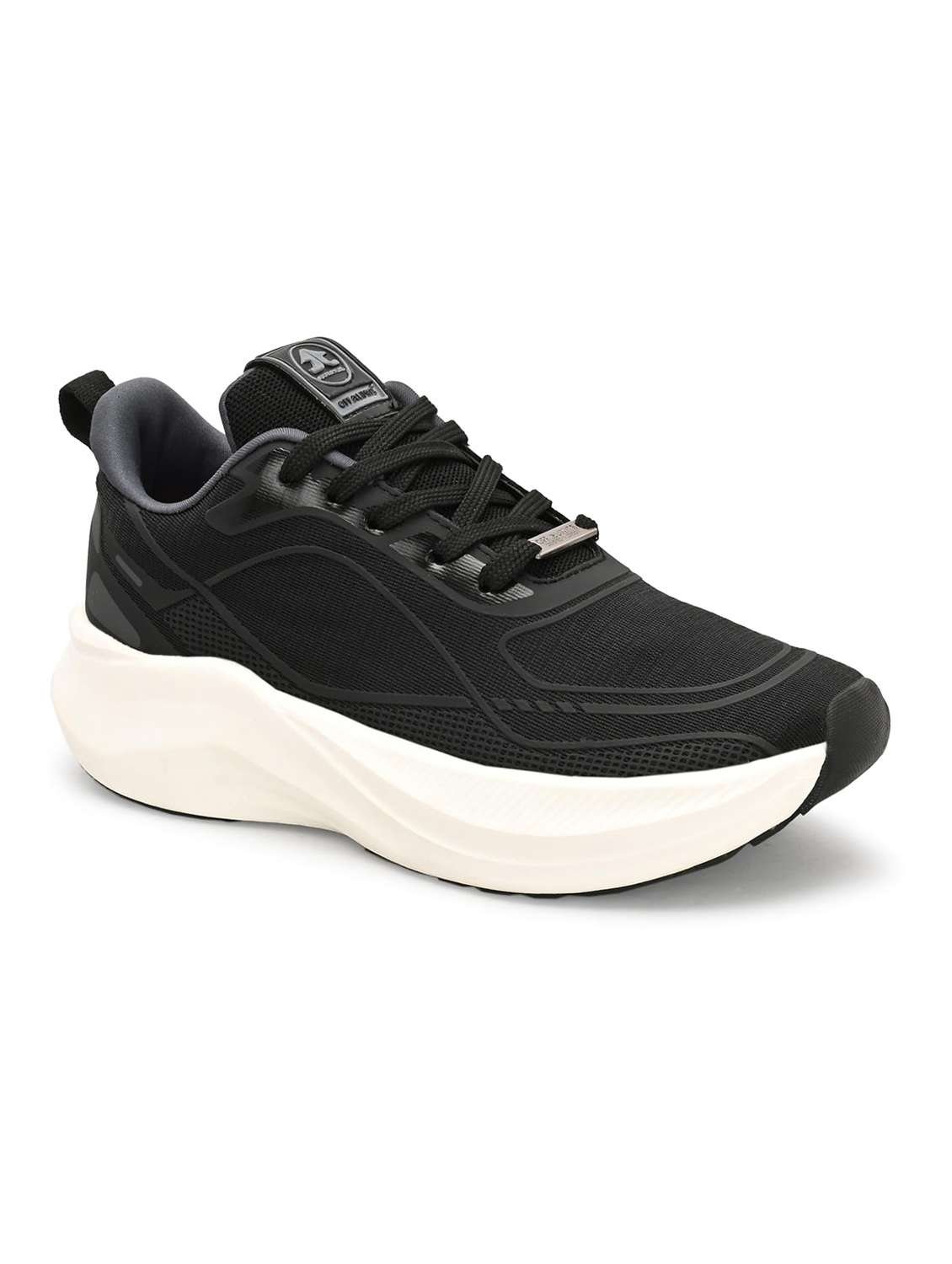 women textured lace up sports shoes - 22582169 -  Standard Image - 1
