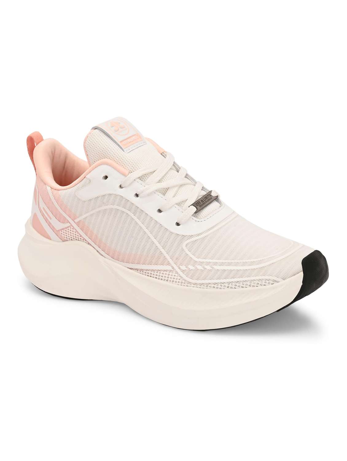 women textured lace up sports shoes - 22582175 -  Standard Image - 1