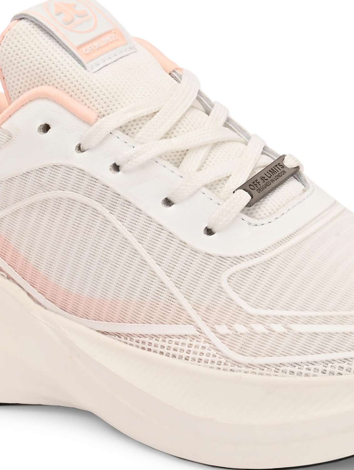 women textured lace up sports shoes - 22582175 -  Standard Image - 4
