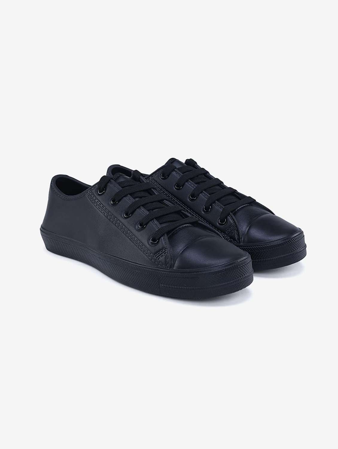 women solid lace up sneakers - 22582182 -  Standard Image - 1