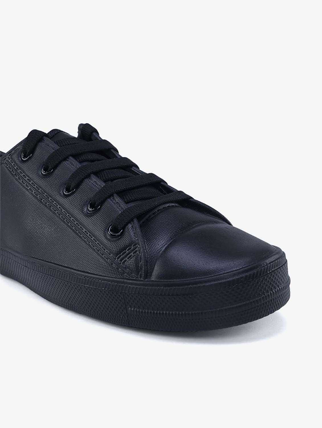 women solid lace up sneakers - 22582182 -  Standard Image - 4