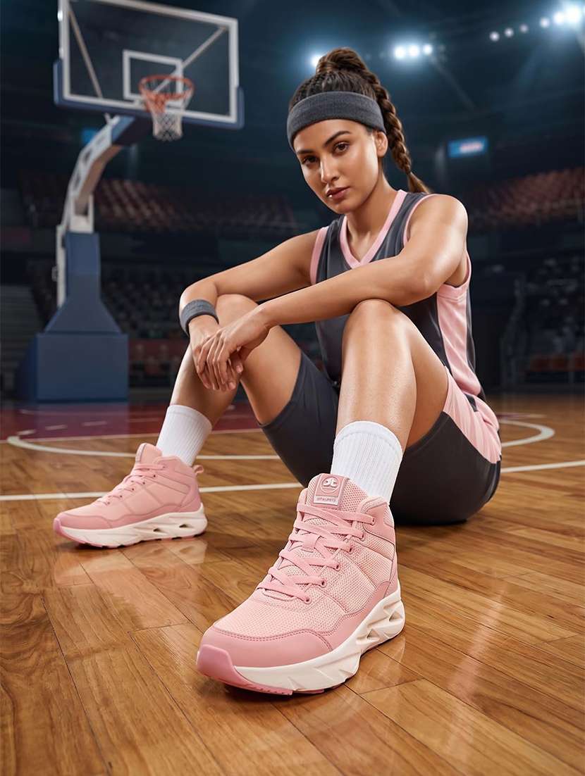 women textured lace up sports shoes - 22582184 -  Standard Image - 4