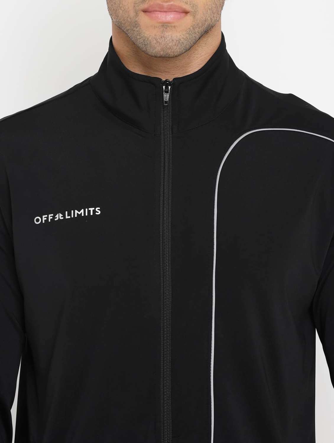 Men Taped Long Sleeves Track Suit - 22582218 -  Standard Image - 1