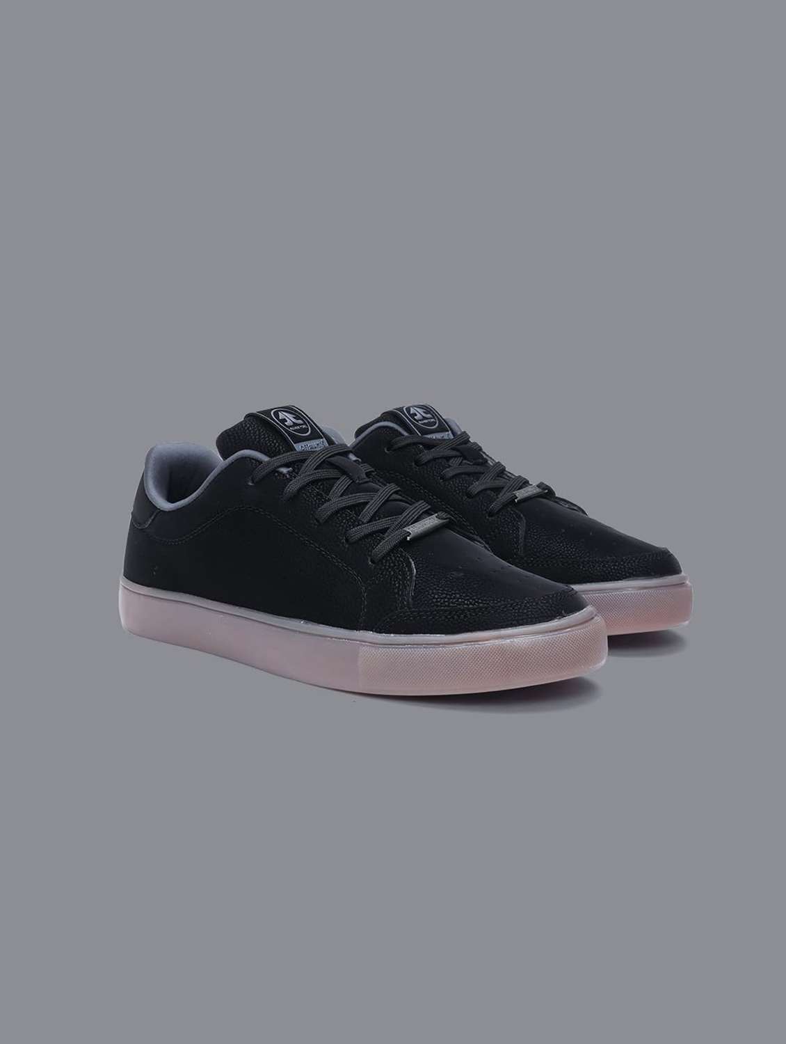 men solid lace up sneaker - 22582245 -  Standard Image - 1