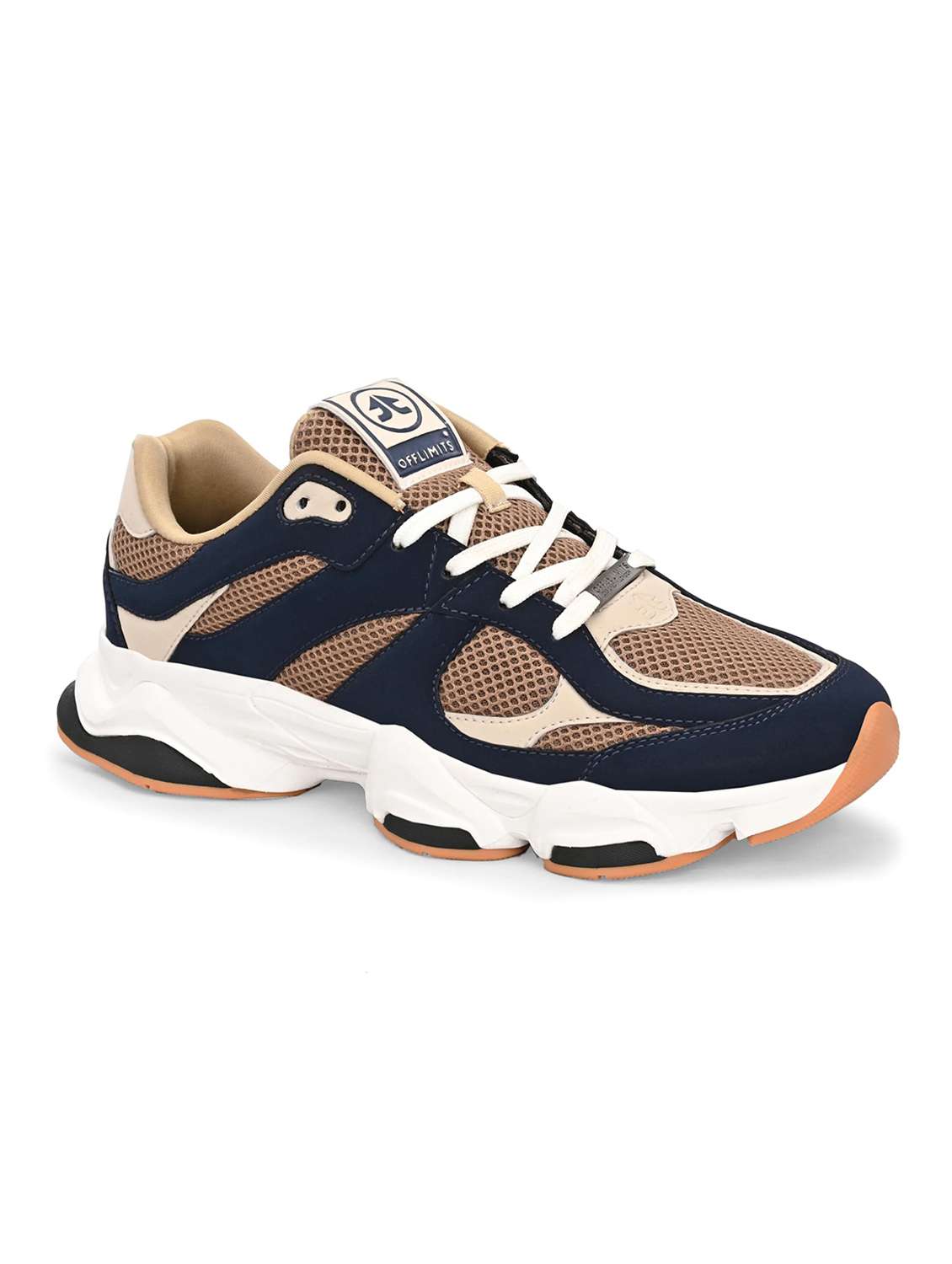 men colourblocked lace up sneaker - 22582271 -  Standard Image - 1