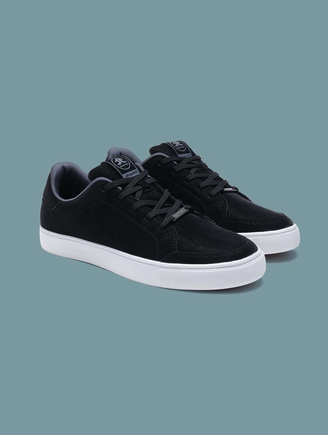 men solid lace up sneaker - 22582278 -  Standard Image - 1