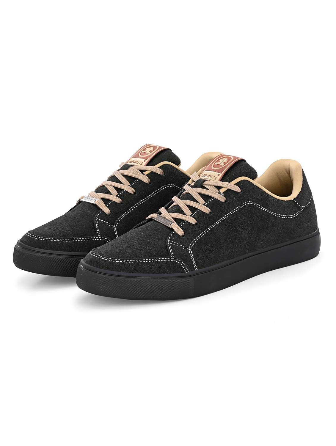 men solid lace up sneaker - 22582283 -  Standard Image - 1