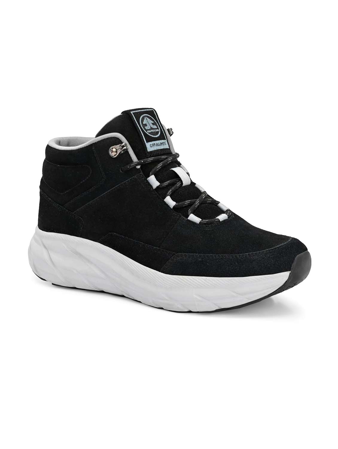 Men Solid Lace Up Sports Shoes - 22582284 -  Standard Image - 1