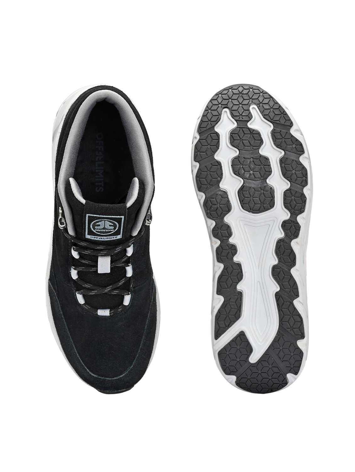 Men Solid Lace Up Sports Shoes - 22582284 -  Standard Image - 4