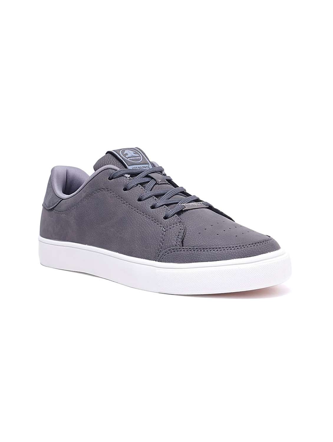 men solid lace up sneaker - 22582290 -  Standard Image - 1