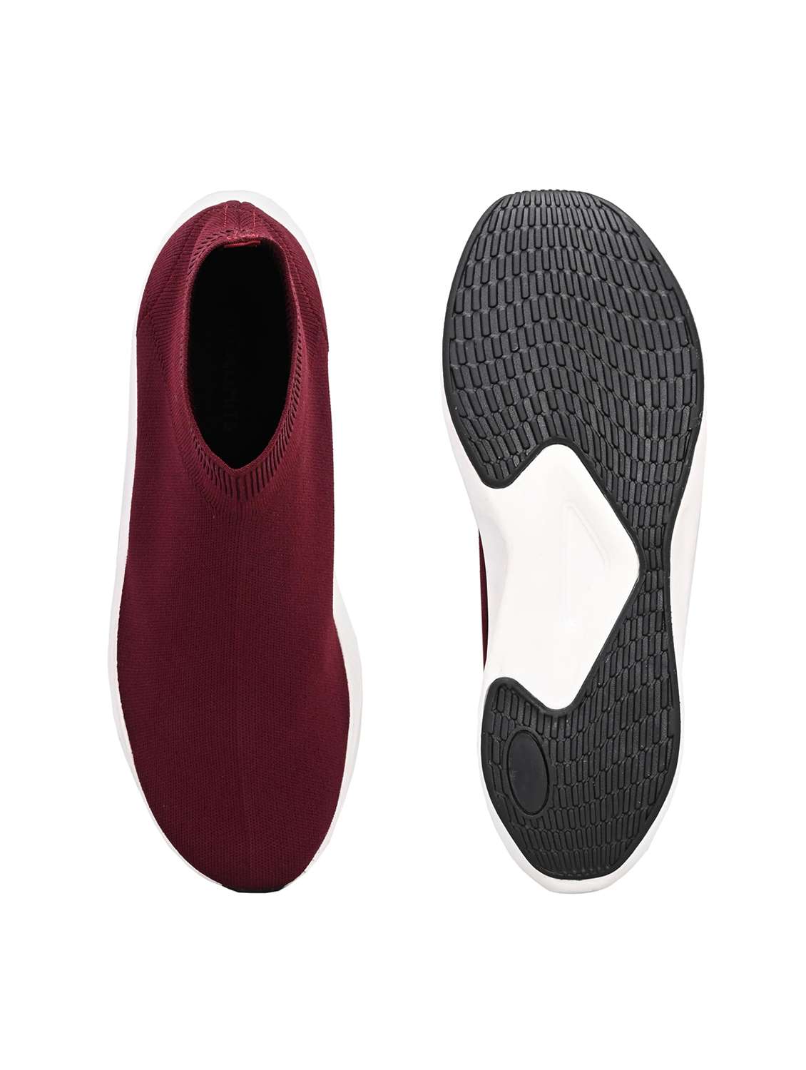 Men Solid Slip On Sports Shoes - 22582294 -  Standard Image - 4