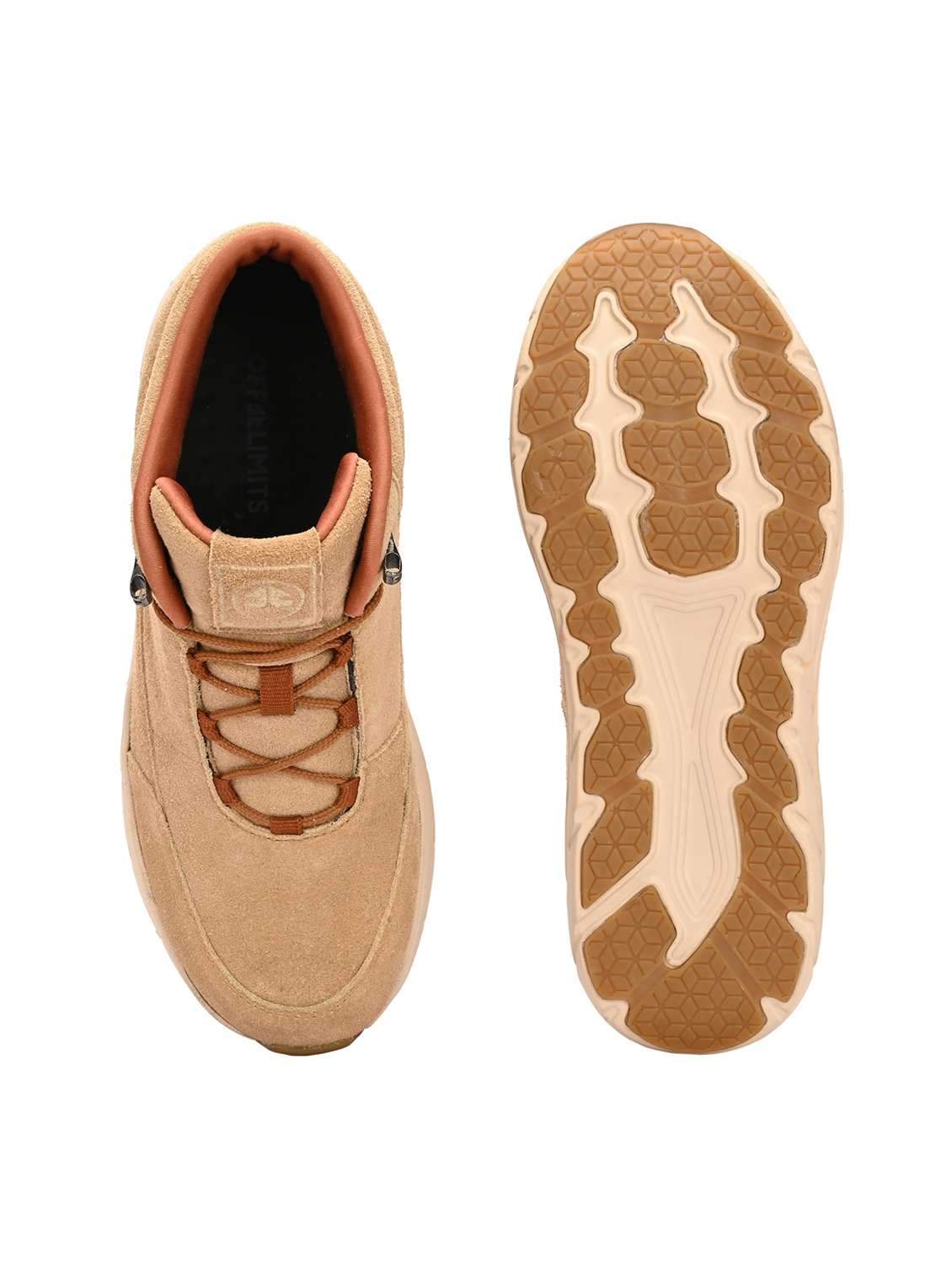 Men Solid Lace Up Sports Shoes - 22582300 -  Standard Image - 4