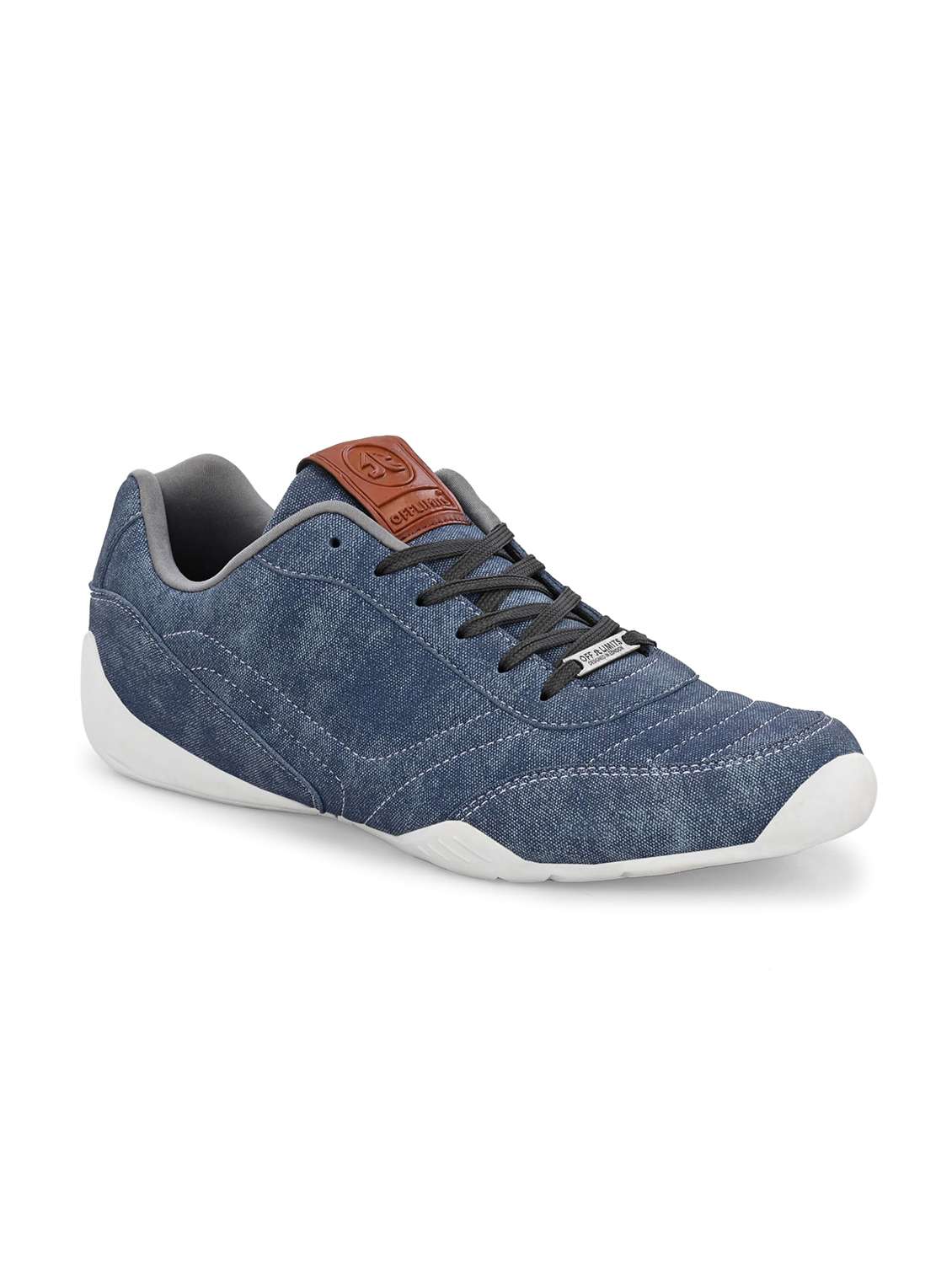 men solid lace up sneakers - 22582313 -  Standard Image - 1