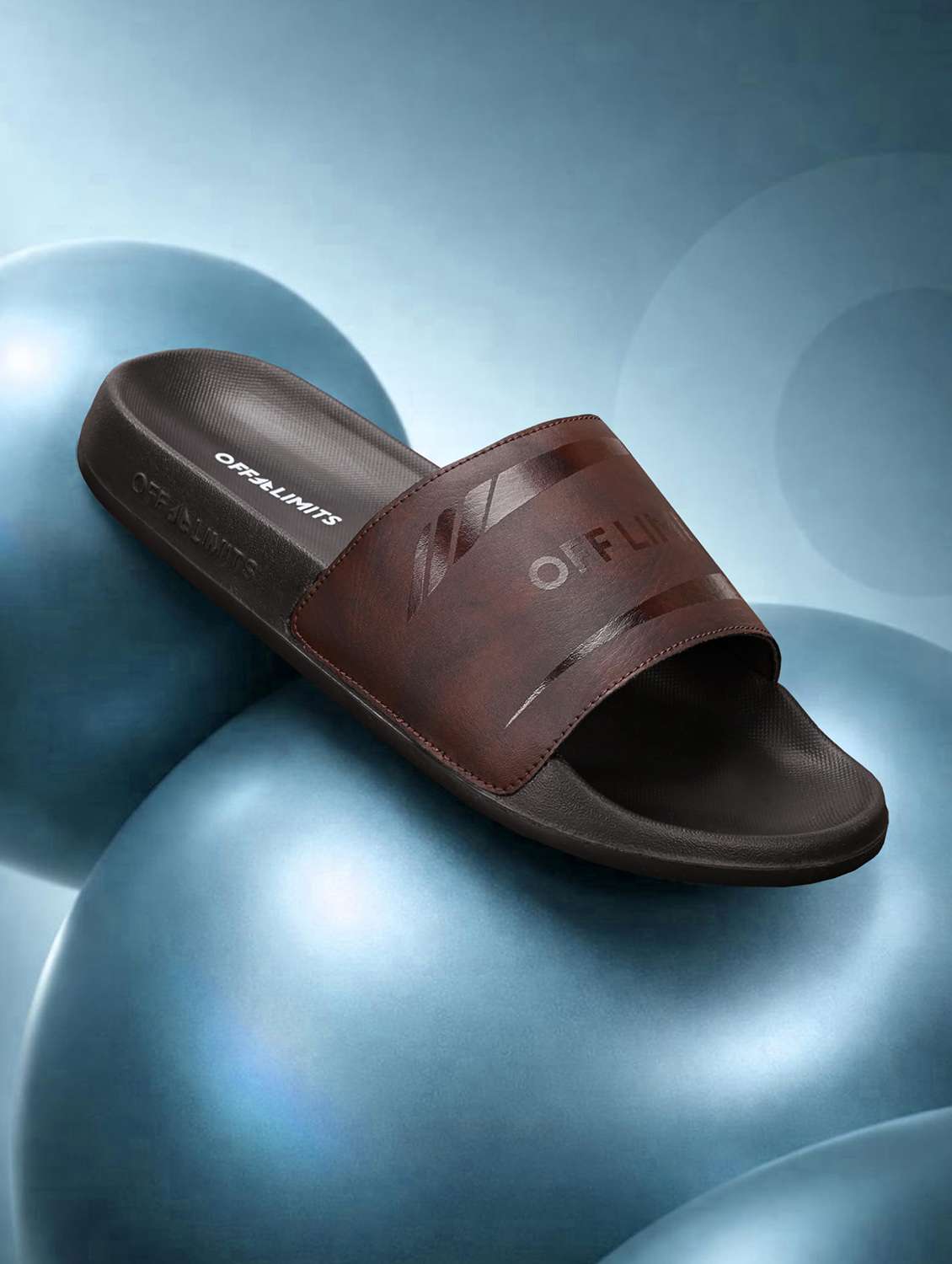 Men Printed Slip On Slider - 22582328 -  Standard Image - 1