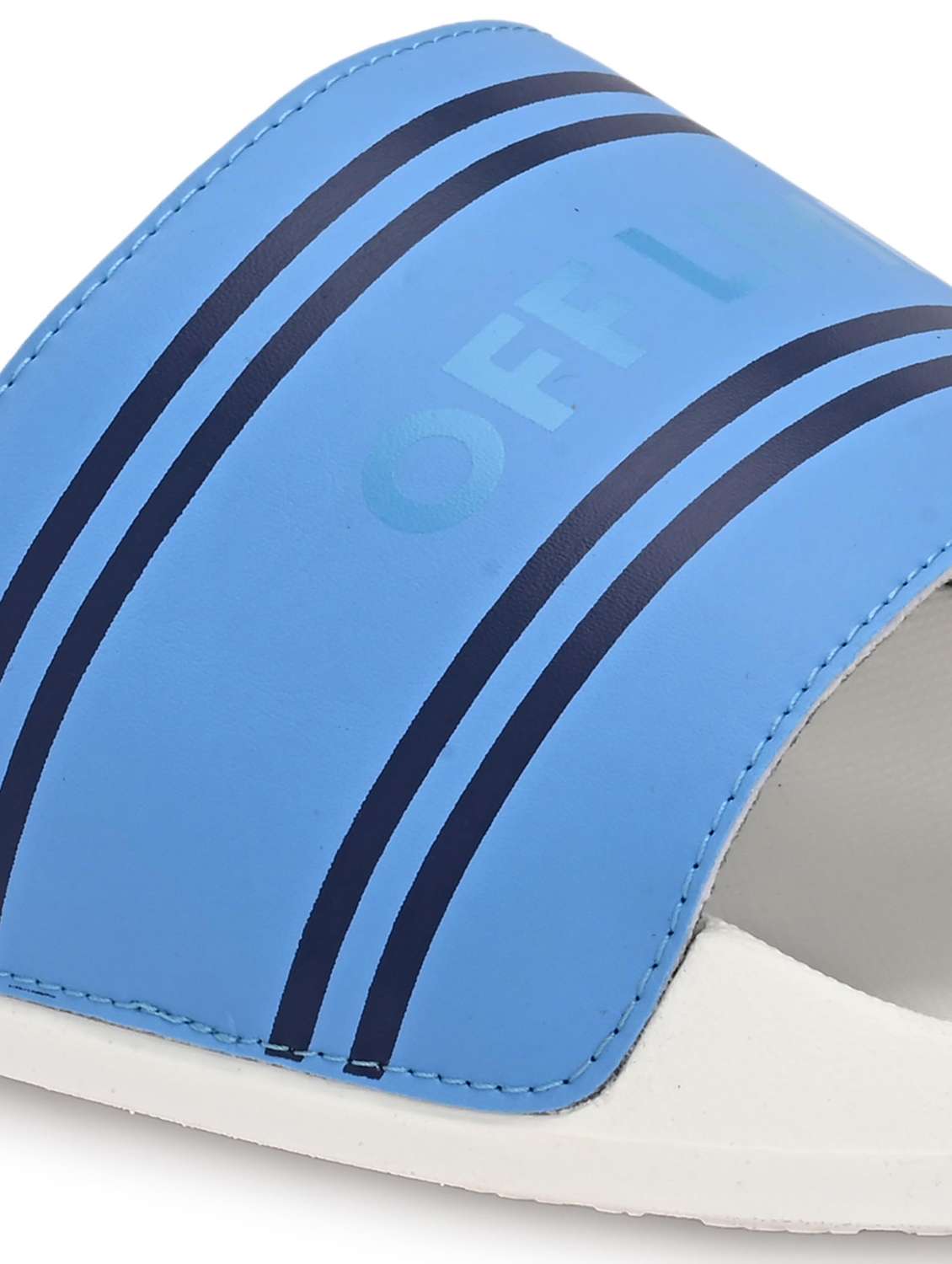 men printed slip on slider - 22582333 -  Standard Image - 4