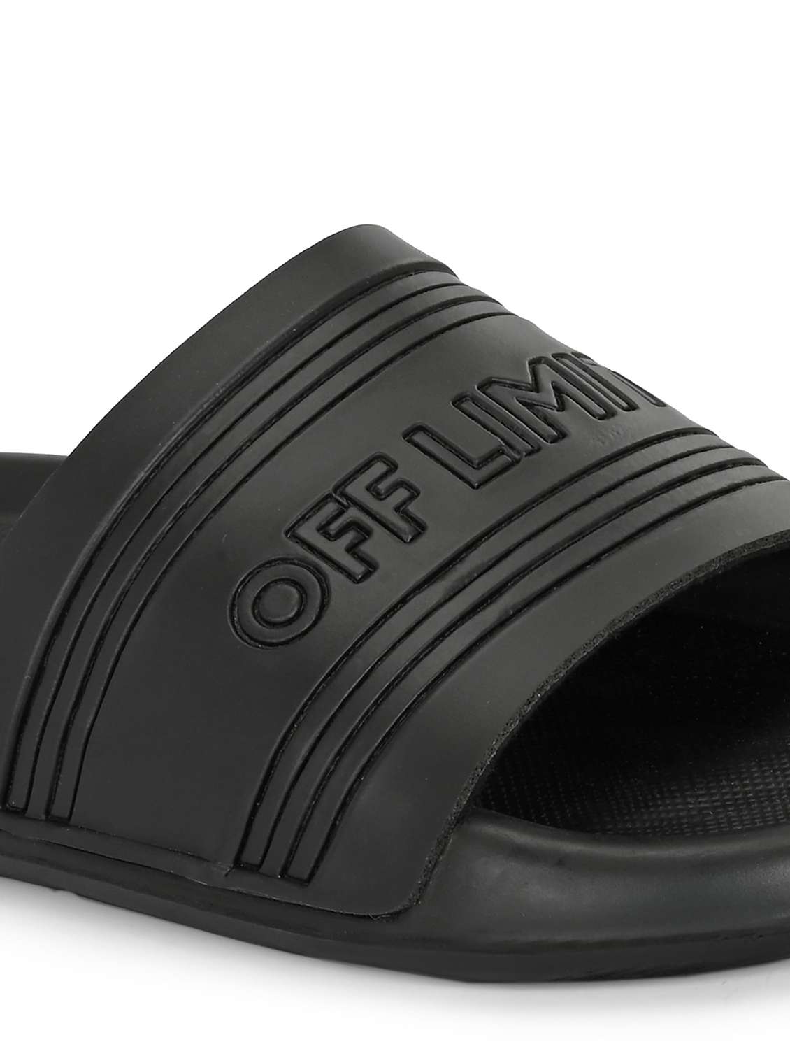 Men Textured Slip On Slider - 22582338 -  Standard Image - 4
