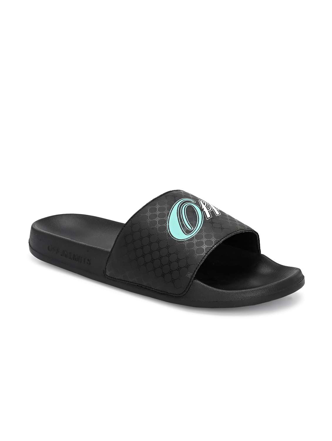 men printed slip on slider - 22582340 -  Standard Image - 1