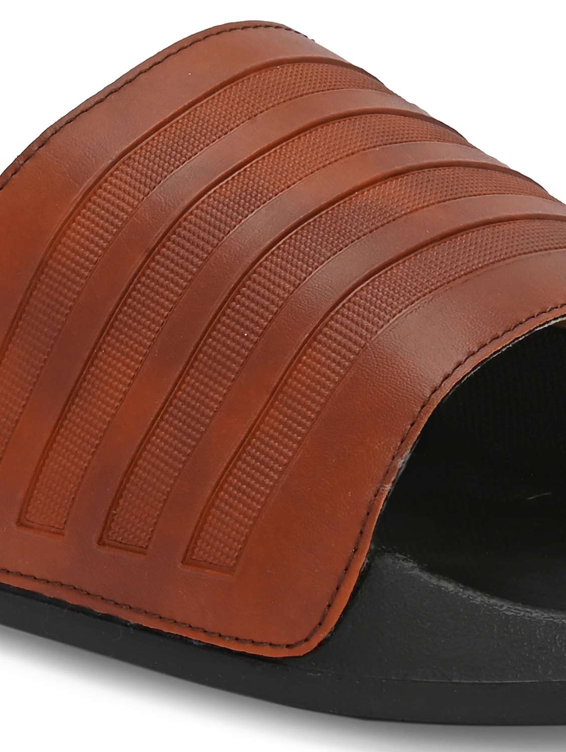Men Textured Slip On Slider - 22582347 -  Standard Image - 4
