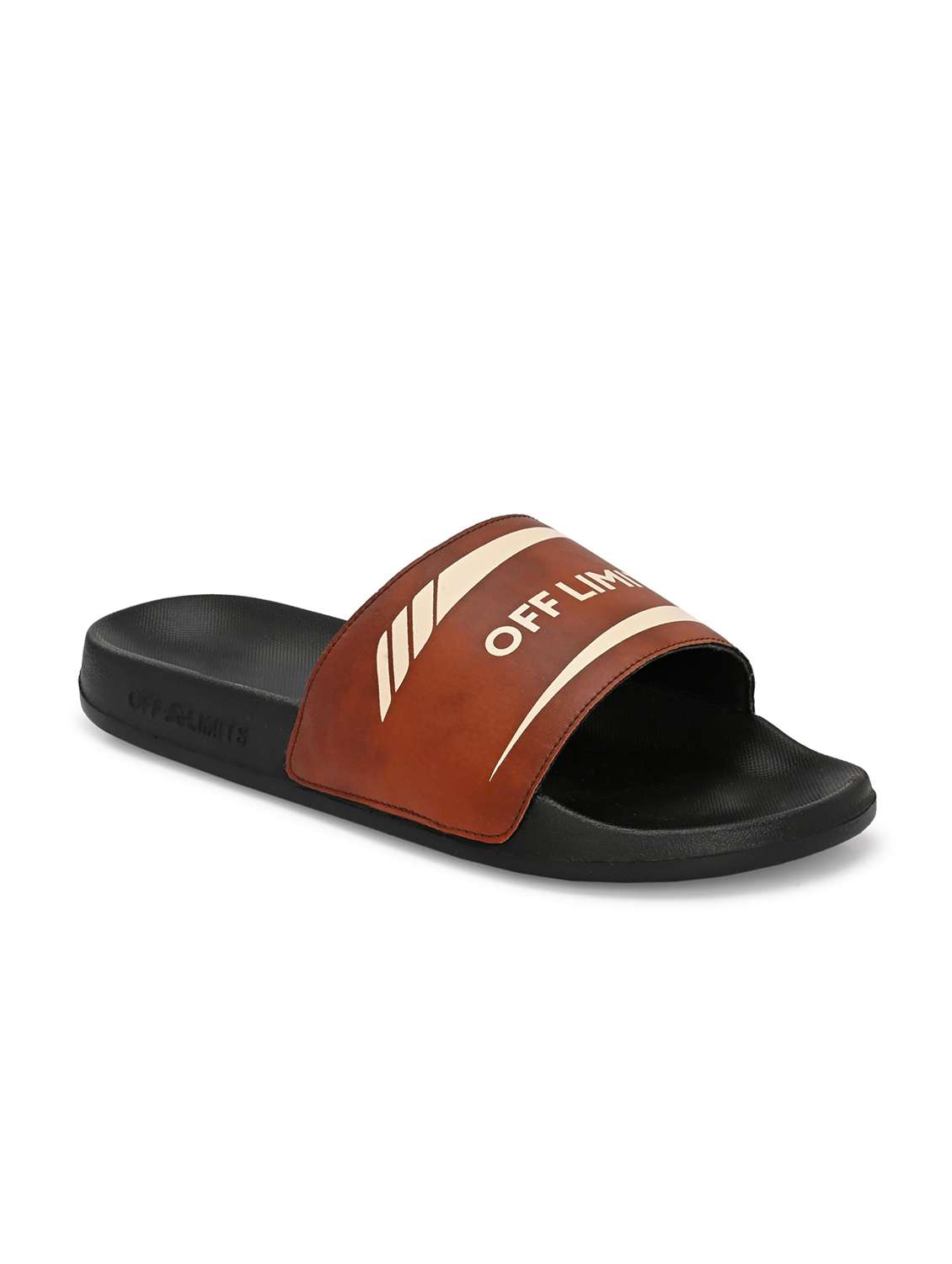 Men Printed Slip On Slider - 22582353 -  Standard Image - 1