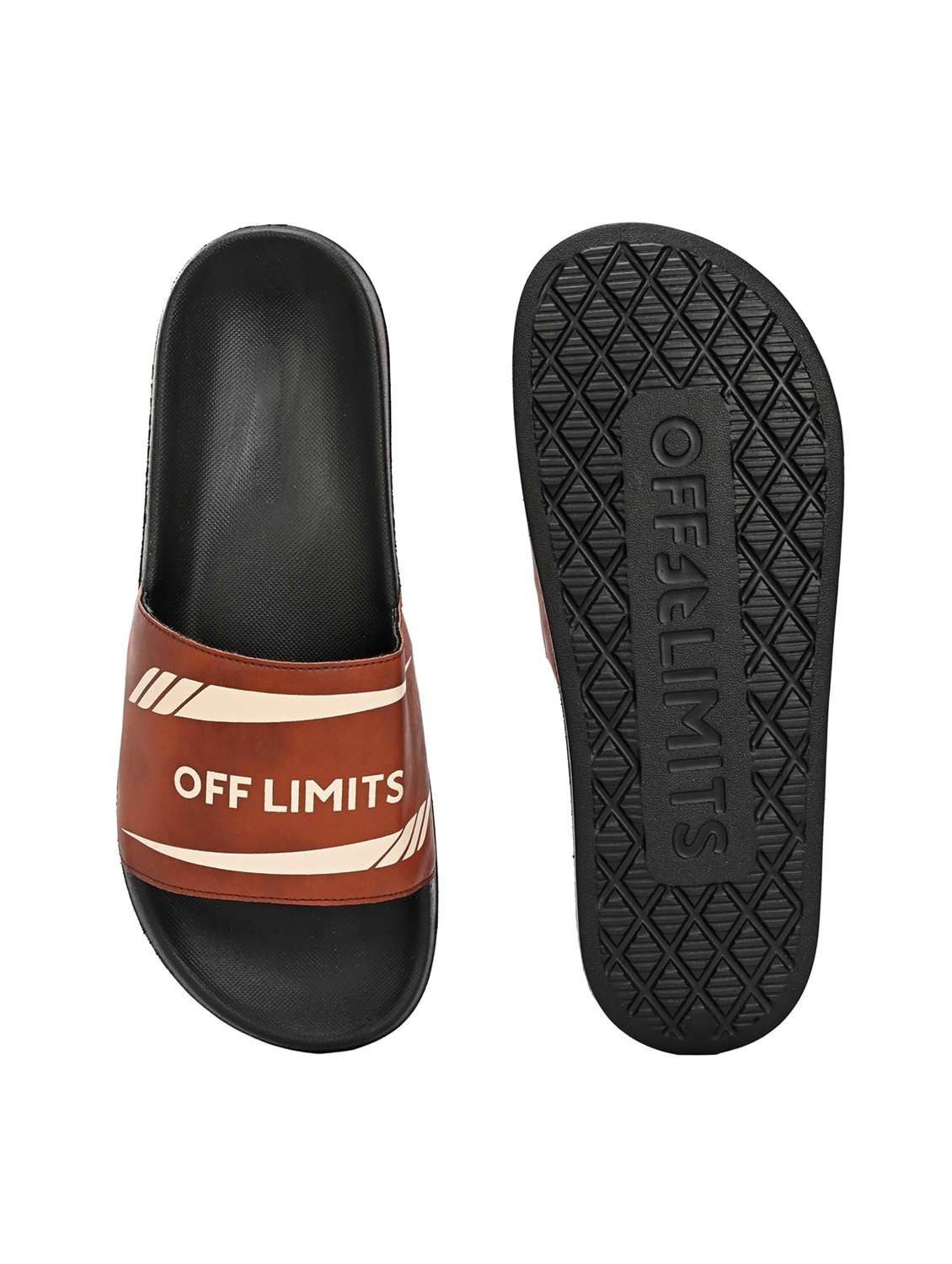 Men Printed Slip On Slider - 22582353 -  Standard Image - 4