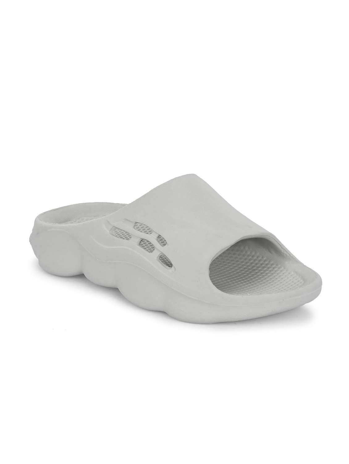 Men Textured Slip On Slider - 22582357 -  Standard Image - 1