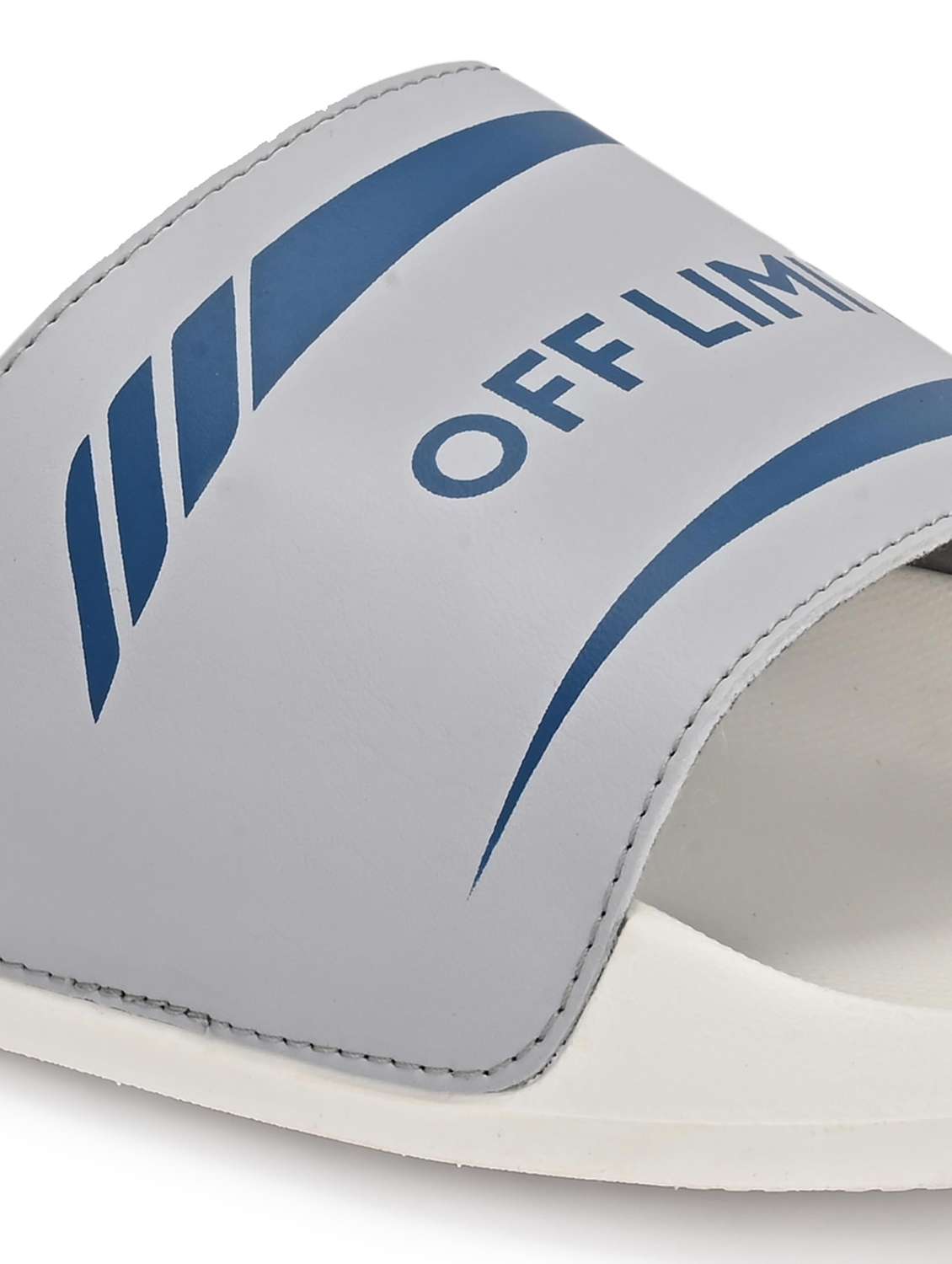 men printed slip on slider - 22582372 -  Standard Image - 4