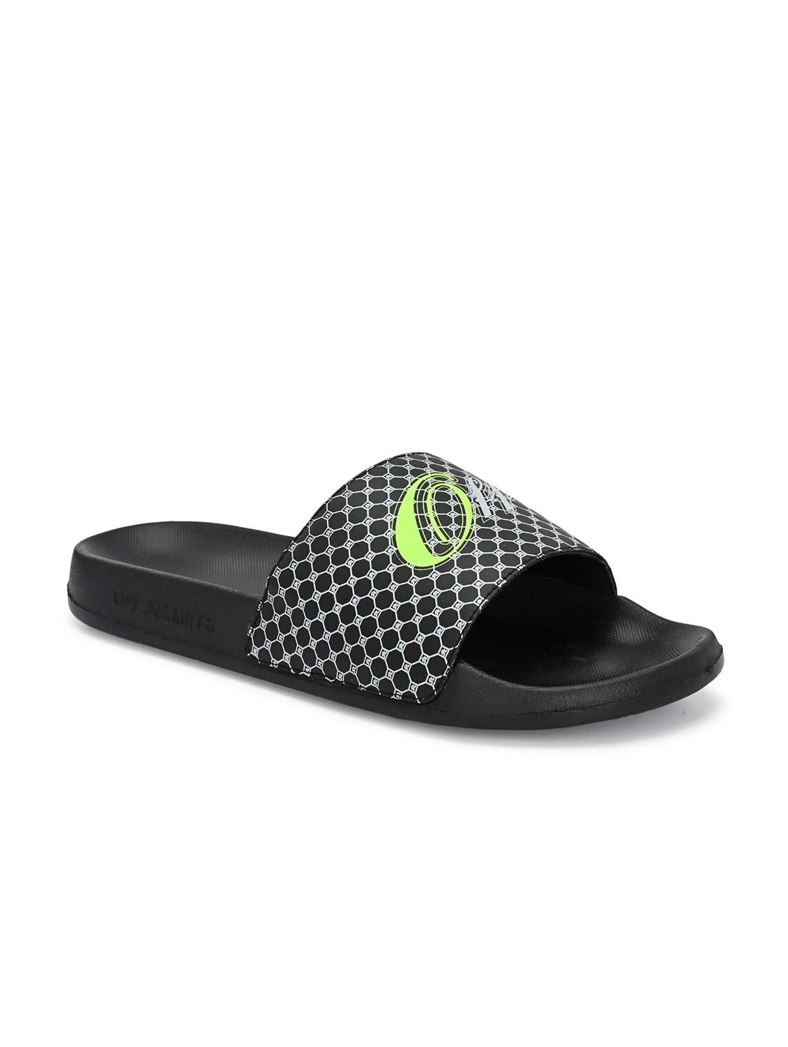 men printed slip on slider - 22582373 -  Standard Image - 1