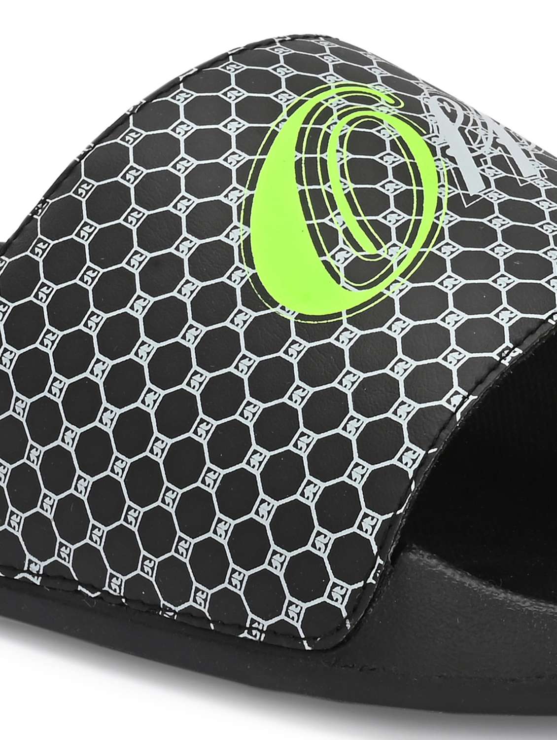 men printed slip on slider - 22582373 -  Standard Image - 4